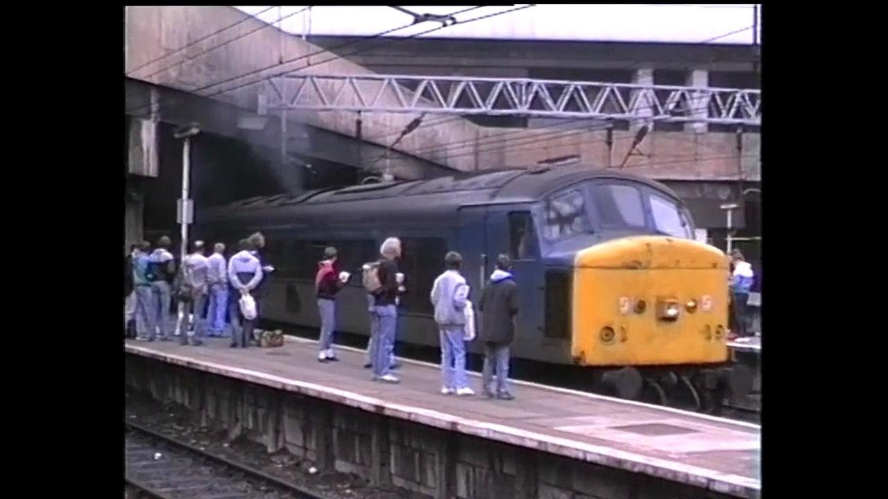 The Sights and Sounds of New Street on a Summer Saturday - Part3 (1980s)