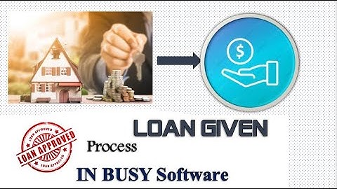 Account wise interest rate/ Loan Given Process in BUSY Software I Nepali Language