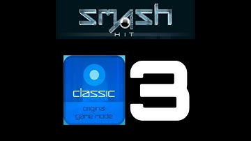Smash Hit Checkpoint/Level 3 gameplay (Classic mode) (Original vs reverse)