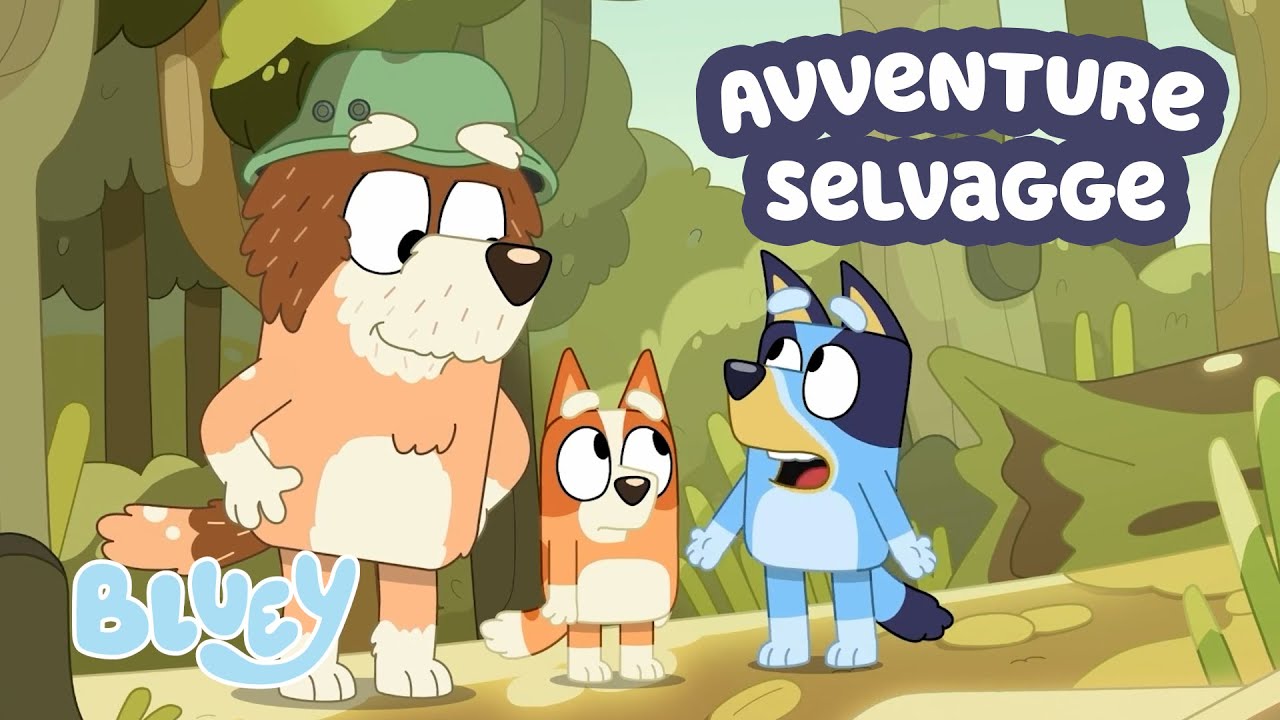 Alla scoperta dell'avventura con Bluey! 🗺️ | Esplora cose nuove! | Bluey Italiano Canale Ufficiale