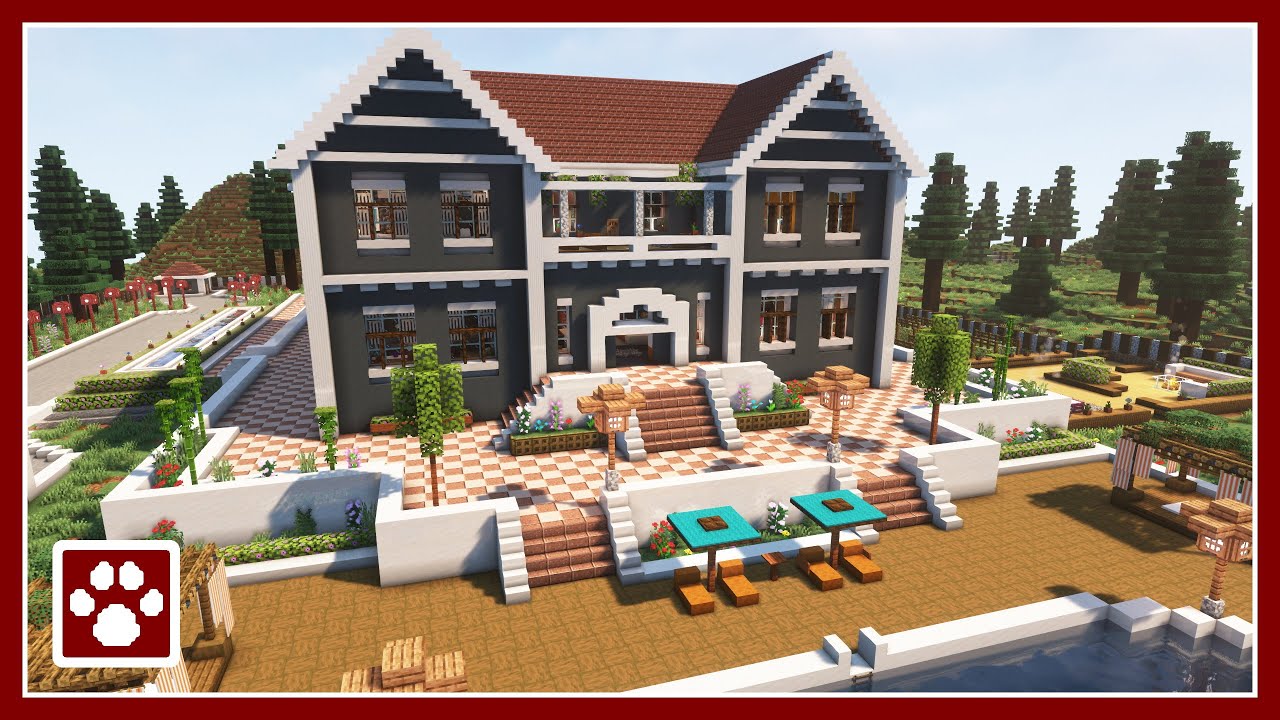 A Modern House #17 - Map | Minecraft - YouTube