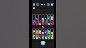 Lv 262 Ball Sort Puzzle - Color Game / 顏色分類遊戲 / ボールソーティングパズル (Guru Game)  #ballsortpuzzle
