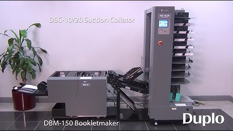 Duplo 150C Booklet System