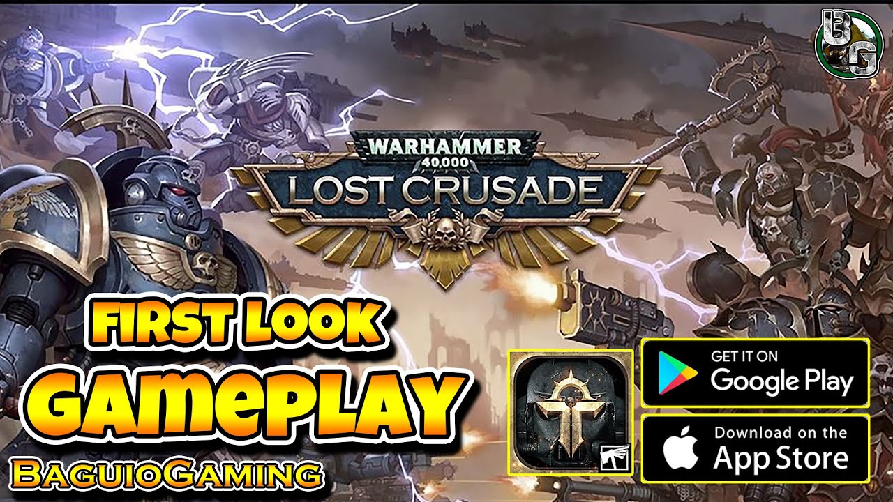 Warhammer 40,000 Lost Crusade Gameplay/First Look/New Mobile Game YouTube