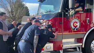 Engines 58 and 55 • Push In Ceremonies at Arvada Fire