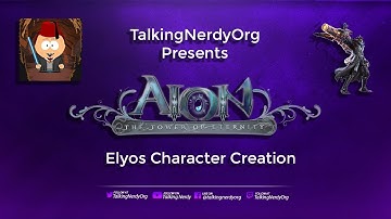 Aion - Elyos Character Creation