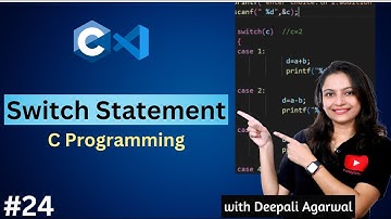 Switch Statement in C Programming | Calculator using Switch Case | C Programming Tutorial #24