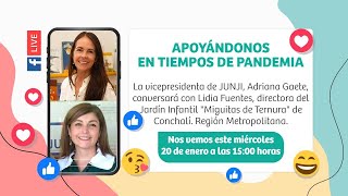 JUNJI en VIVO con Lidia Fuentes