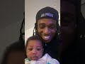 Happy 1st Birthday to my son Snow! I love you SO much! You my everything!!! #BabyQue 1! 🩵🙏🏾☃️❄️