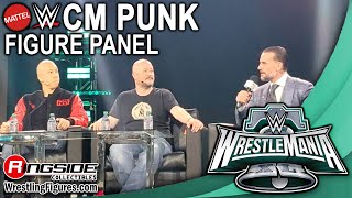 WRESTLEMANIA XL CM PUNK Elite Squad Mattel WWE Wrestling Figures Panel WrestleMania 40