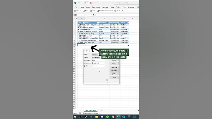 Data Entry Clerks  this tip was made for you!