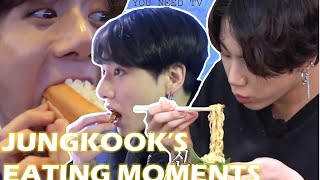 Kompilasi momen makan Jungkook BTS
