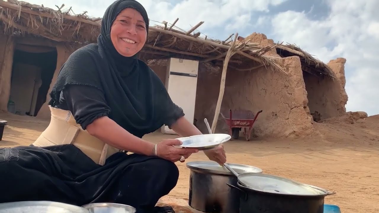 أم رضا تطبخ وجبة رائعة 😍🥘🍛🌴