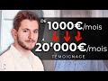 Valérie passe de 1000€ à 20'000€/mois, voici son secret