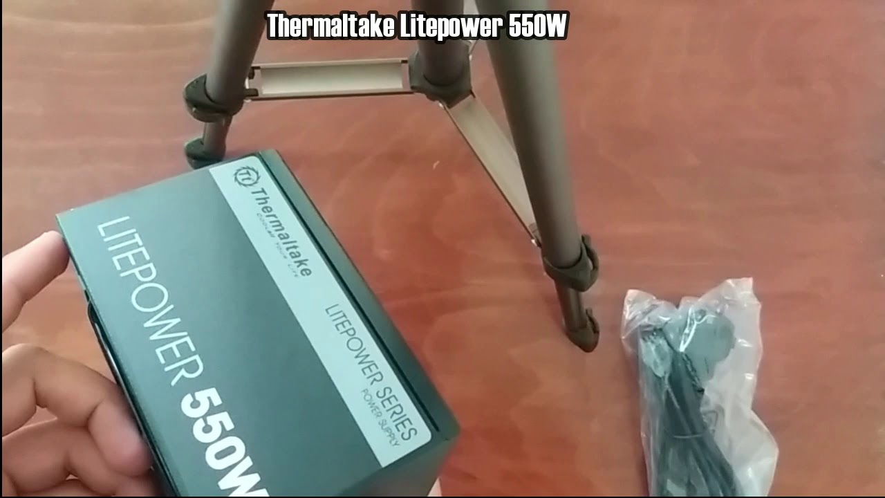 Prezentare sursa GAMING Thermaltake Litepower 550W