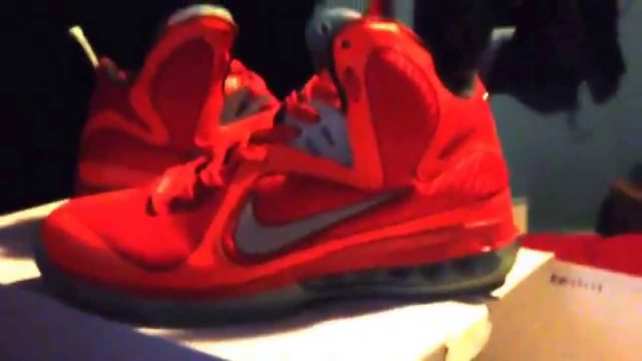 Big Bang lebron 9s - YouTube
