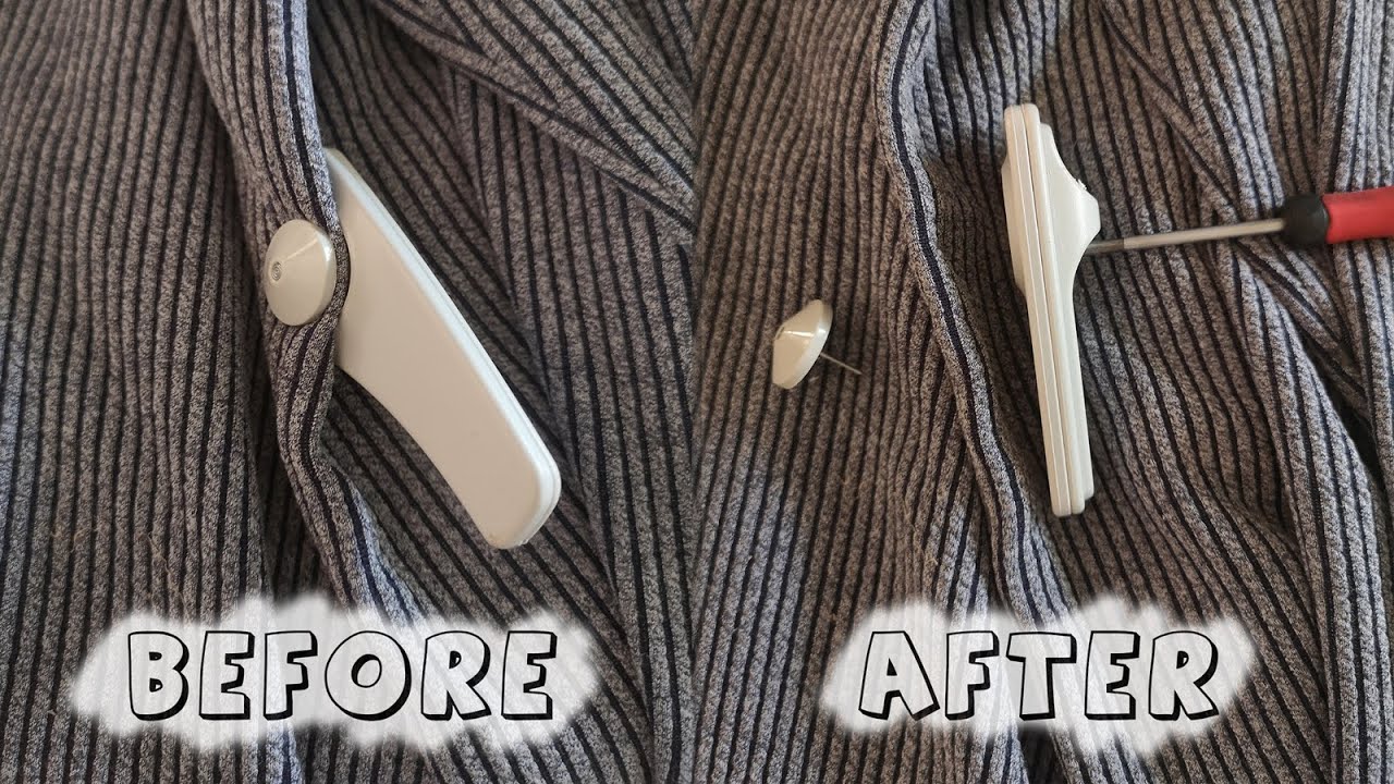 How To Remove Security Tag From Clothes 3 Easy Steps YouTube