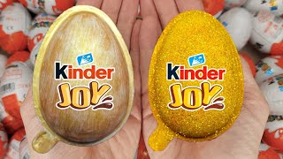 NEW!!! 500 Yummy Kinder Joy Surprise Egg Toys Opening A Lot Of Kinder Joy Chocolate ASMR #4605