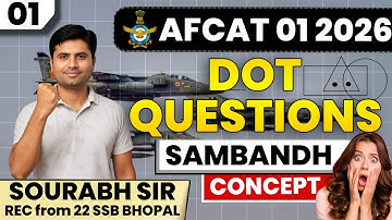 DOT Tricks | AFCAT 1 2026 | Lec 1 | Reasoning | Recommended Bhaiya #afcat2026 