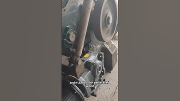 Comprehensive crusher to crush branches and trunks #crusher #machine #crushingtime