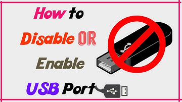How to lock and unlock your USB ports In Windows 10/7/8/8.1/XP/Vista
