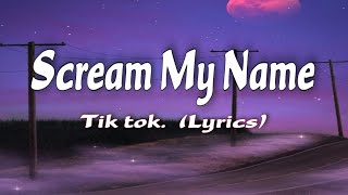 Chris Brown- Little Bit (Lyrics) Scream My Name | tik tok song