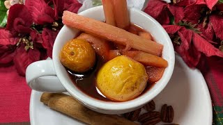 HOW TO MAKE PONCHE NAVIDEÑO | MEXICAN CHRISTMAS PUNCH |
