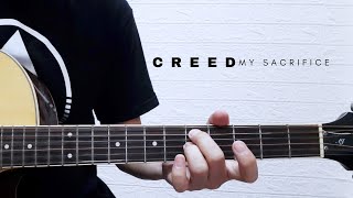 PART 1  MY SACRIFICE   I   CREED   I   GUITAR TUTORIAL   I   A TRIBUTE TO ALL FRONTLINERS