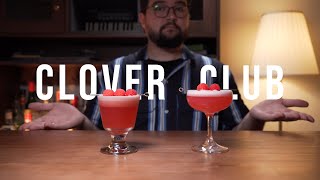 CLOVER CLUB | КЛОВЕР КЛАБ | Коктейль с джином и малиной