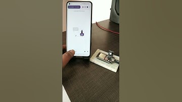 Control ESP32 RGB light using the smartphone