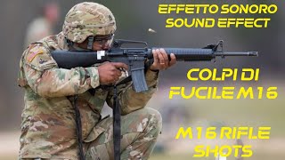 Colpi di Fucile M16 / M16 Rifle Shots [EFFETTO SONORO / SOUND EFFECT]