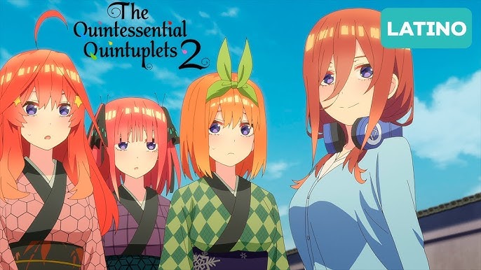 Trailer Eng Dub de The Quintessential Quintuplets transmitido