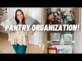 PANTRY ORGANIZATION ON A BUDGET | Using Dollar Tree & Amazon | Affordable & easy!