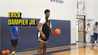 Erick Dampier Jr. High School Highlights | Son of an NBA Great Rising Center