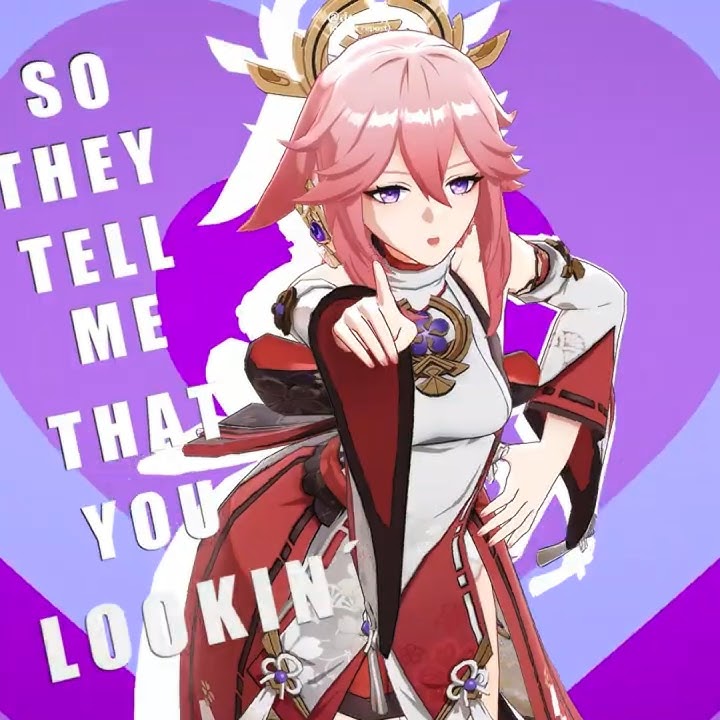 Raiden Shogun & Yae Miko - A Girl Like Me〖原神 : Genshin Impact MMD〗#raidenshogun #yaemiko