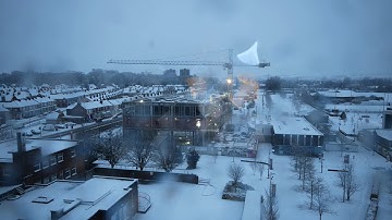 The Catalyst Building: December 2020 to January 2021 Timelapse