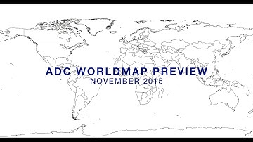 ADC WorldMap World Nation Line Preview