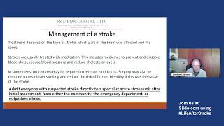 Life After Stroke: Community Care and Rehabilitation Update