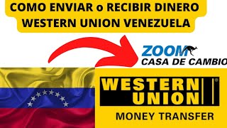 🇻🇪WESTERN UNION Venezuela Como enviar o Recibir Dinero 2022