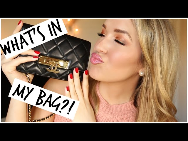 What's In My Bag?! Chanel Golden Class