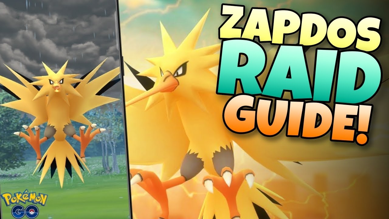 HOW TO BEAT ZAPDOS EASILY!! Pokémon GO Raid Guide! YouTube
