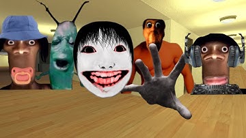 Auuugh DJ Broke the Liminal Hotel! Unlimited Nextbots Spawned!#gmod #garrysmod #gmodgaming #nextbots