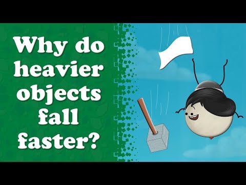 Video: Waarom vallen dichtere objecten sneller?