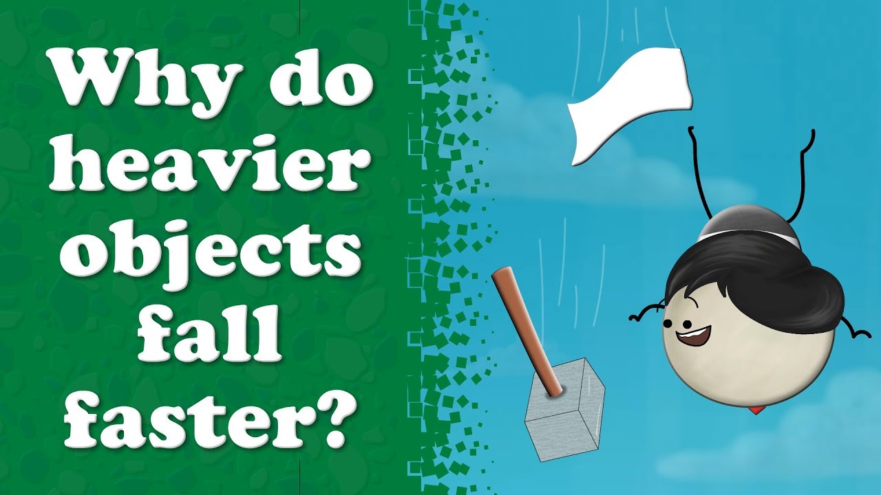 Why Do Heavier Objects Fall Faster? | #Aumsum #Kids #Science #Education #Children