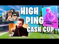 High Ping EU Cash Cup Shenanigans with EmadGG! | Fortnite Battle Royale