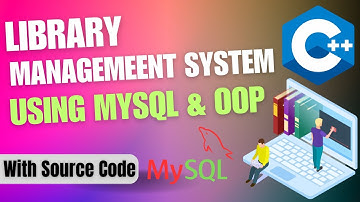 How to create Library Management System in C++ using MySQL & OOP |  With source code | Urdu/Hindi
