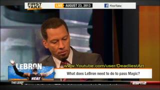 Espn first take | can lebron james surpass magic johnson? - sport