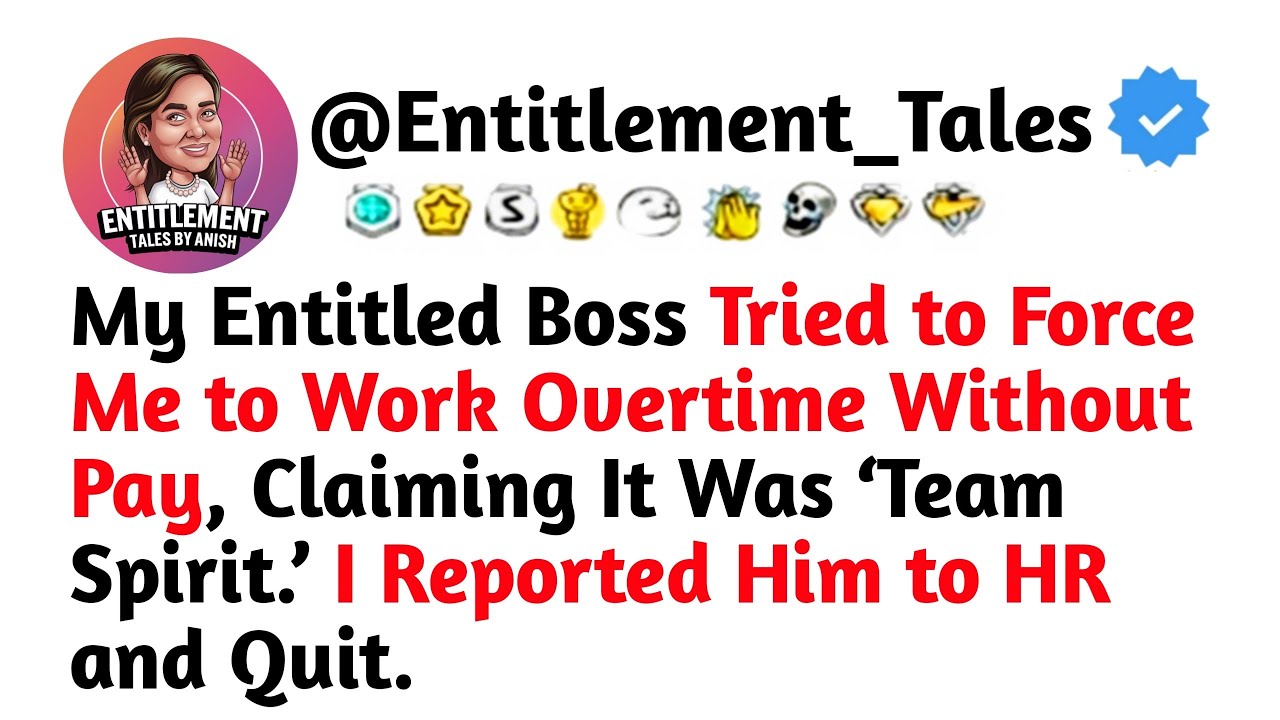 My Entitled Boss Tried to Force Me to Work Overtime Without Pay, Claiming It Was ‘Team Spirit ’ I Re