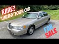 Rare? 2000 Lincoln Town Car Signature “Limited” FOR SALE by Specialty Motor Cars 86k Miles $6,995