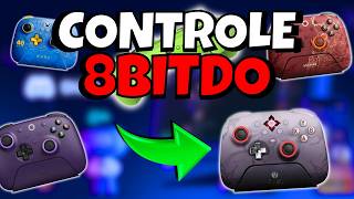 CONTROLE 8BITDO ULTIMATE 2 - MELHOR CONTROLE para JOGAR no PC ou CELULAR 🎮🔥
